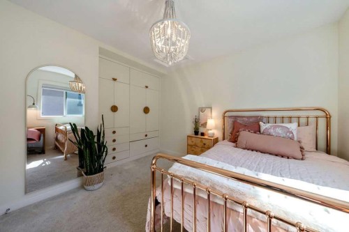 148 Rainbow Falls Glen, Chestermere, AB - Indoor Photo Showing Bedroom