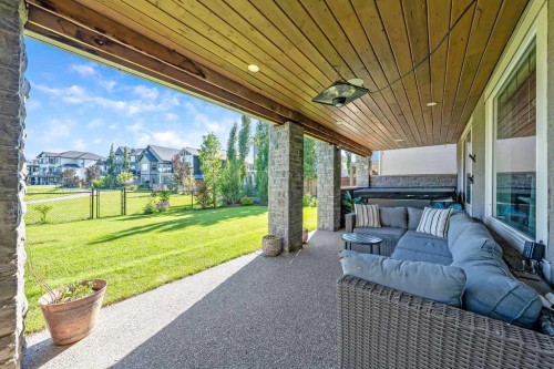 148 Rainbow Falls Glen, Chestermere, AB - Outdoor With Deck Patio Veranda With Exterior