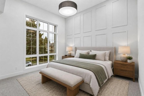 1810 19 Avenue Nw, Calgary, AB - Indoor Photo Showing Bedroom