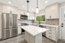 117 Chinook Drive Sw, Calgary, AB  - Indoor Photo Showing Kitchen With Stainless Steel Kitchen With Upgraded Kitchen 