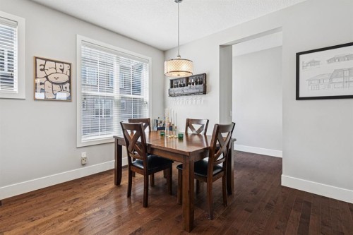 6 Quarry Lane Se, Calgary, AB - Indoor Photo Showing Dining Room