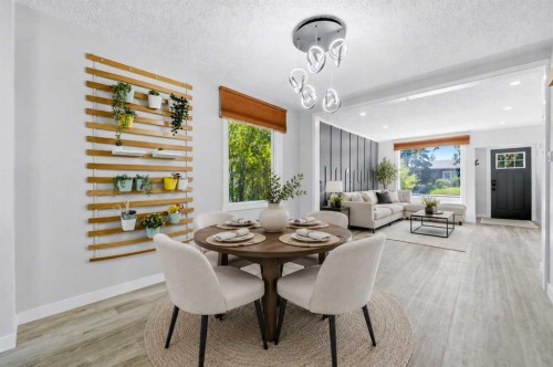 4608 70 Street Nw, Calgary, AB - Indoor Photo Showing Dining Room