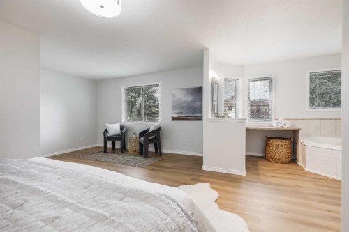 155 Prominence Heights Sw, Calgary, AB - Indoor Photo Showing Bedroom