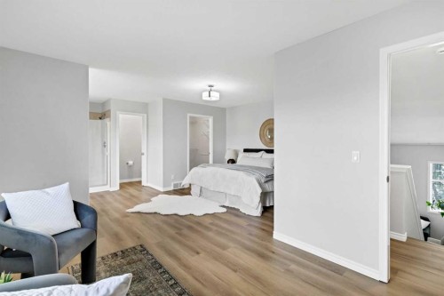 155 Prominence Heights Sw, Calgary, AB - Indoor Photo Showing Bedroom