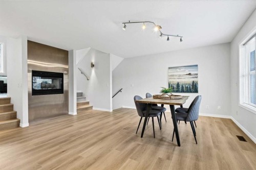 155 Prominence Heights Sw, Calgary, AB - Indoor Photo Showing Dining Room