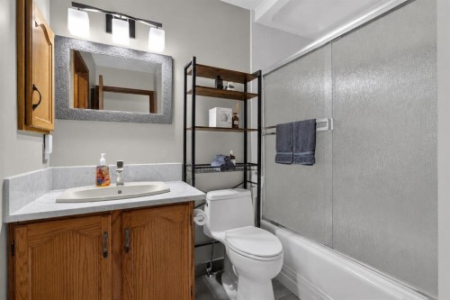 8 Erin Meadow Way Se, Calgary, AB - Indoor Photo Showing Bathroom
