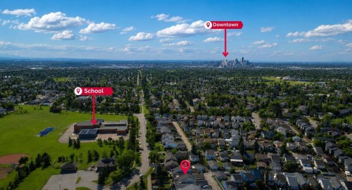 8 Erin Meadow Way Se, Calgary, AB - Outdoor With View