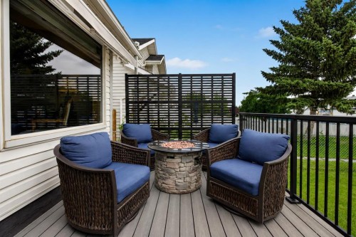 8 Erin Meadow Way Se, Calgary, AB - Outdoor With Deck Patio Veranda With Exterior