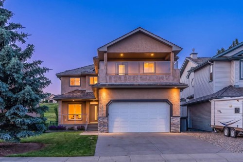 255 Gleneagles View, Cochrane, AB - Outdoor With Balcony