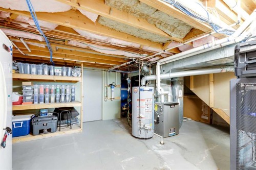 10907 Willowfern Drive Se, Calgary, AB - Indoor Photo Showing Basement