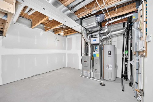57 Aspen Hills Common Sw, Calgary, AB - Indoor Photo Showing Basement