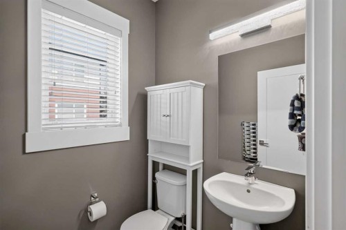 18-111 Rainbow Falls Gate, Chestermere, AB - Indoor Photo Showing Bathroom
