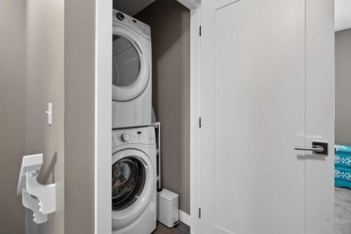18-111 Rainbow Falls Gate, Chestermere, AB - Indoor Photo Showing Laundry Room