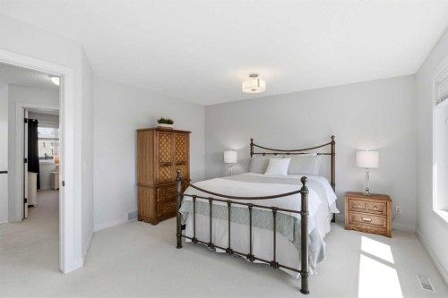 271 Sienna Park View Sw, Calgary, AB - Indoor Photo Showing Bedroom
