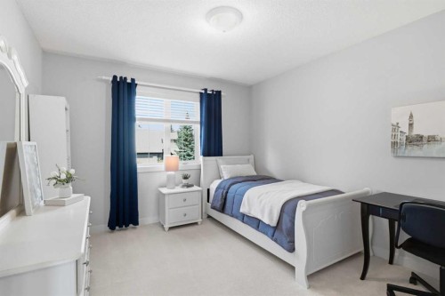 271 Sienna Park View Sw, Calgary, AB - Indoor Photo Showing Bedroom