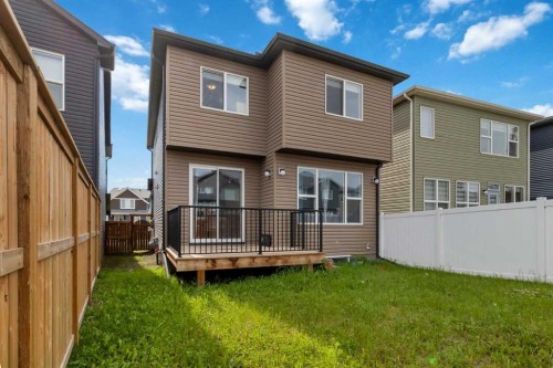 62 Wolf Hollow Way Se, Calgary, AB - Outdoor With Deck Patio Veranda