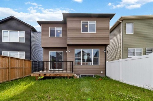 62 Wolf Hollow Way Se, Calgary, AB - Outdoor With Deck Patio Veranda