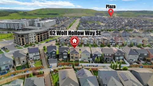 62 Wolf Hollow Way Se, Calgary, AB - Outdoor With View