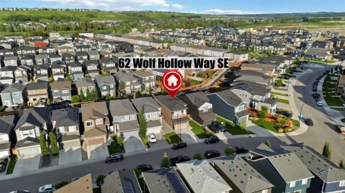 62 Wolf Hollow Way Se, Calgary, AB -  With View