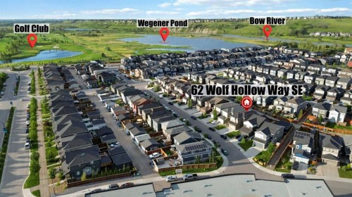 62 Wolf Hollow Way Se, Calgary, AB - Outdoor With View
