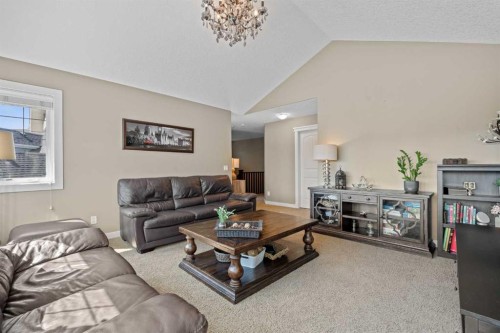 78 Auburn Sound Place Se, Calgary, AB - Indoor Photo Showing Living Room