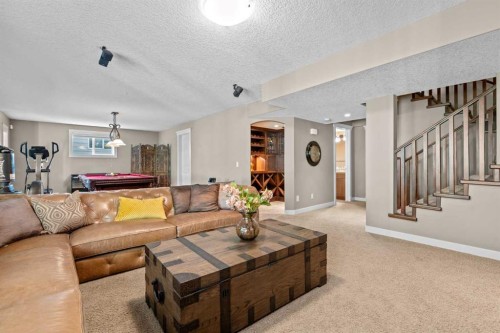 78 Auburn Sound Place Se, Calgary, AB - Indoor Photo Showing Living Room
