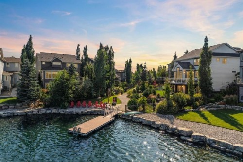 78 Auburn Sound Place Se, Calgary, AB - Outdoor With Body Of Water
