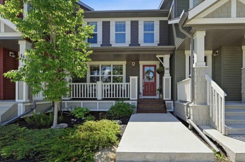 40 Sunvalley Road, Cochrane, AB - Outdoor With Deck Patio Veranda