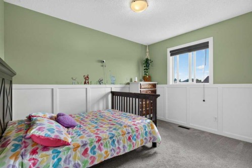 269 Silverado Way Sw, Calgary, AB - Indoor Photo Showing Bedroom