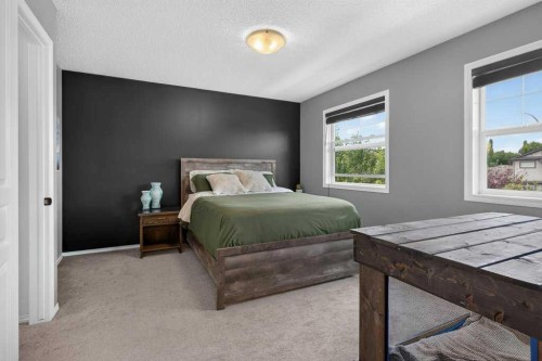 269 Silverado Way Sw, Calgary, AB - Indoor Photo Showing Bedroom