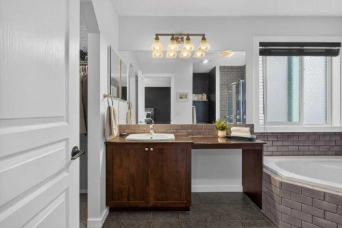 269 Silverado Way Sw, Calgary, AB - Indoor Photo Showing Bathroom