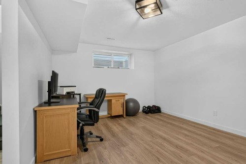 269 Silverado Way Sw, Calgary, AB - Indoor Photo Showing Office
