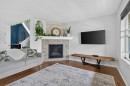 269 Silverado Way Sw, Calgary, AB  - Indoor Photo Showing Living Room With Fireplace 