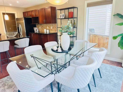 29 Everhollow Rise Sw, Calgary, AB - Indoor Photo Showing Dining Room