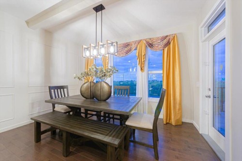 138 Copperpond Street Se, Calgary, AB - Indoor Photo Showing Dining Room
