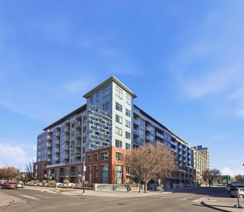 419-46 9 Street Ne, Calgary, AB - Outdoor With Balcony With Facade