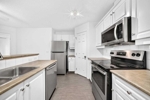 209-260 Shawville Way Se, Calgary, AB - Indoor Photo Showing Kitchen