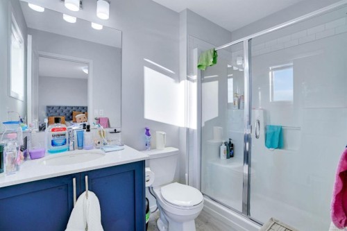 324 Dawson Drive, Chestermere, AB - Indoor Photo Showing Bathroom
