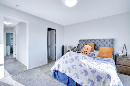 324 Dawson Drive, Chestermere, AB - Indoor Photo Showing Bedroom