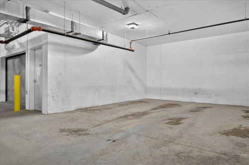 101-200 Shawnee Square Sw, Calgary, AB - Indoor Photo Showing Garage