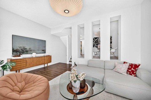 133 Point Drive Nw, Calgary, AB - Indoor Photo Showing Living Room