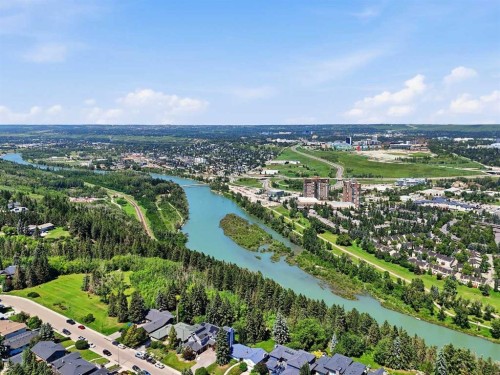 96 Waterloo Drive Sw, Calgary, AB - Outdoor With View