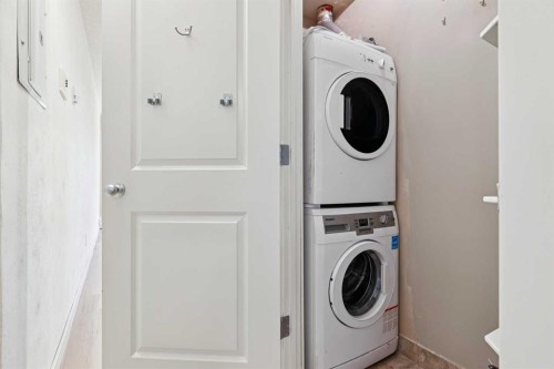 405-340 4 Avenue Ne, Calgary, AB - Indoor Photo Showing Laundry Room