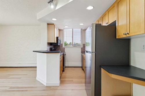 405-340 4 Avenue Ne, Calgary, AB - Indoor Photo Showing Kitchen