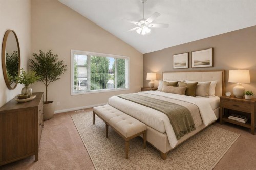 109 Cranwell Place Se, Calgary, AB - Indoor Photo Showing Bedroom