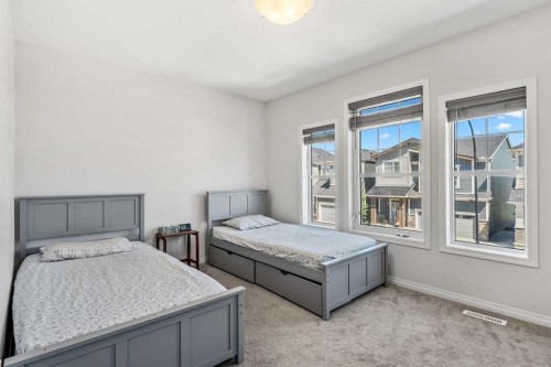 192 Carrington Crescent Nw, Calgary, AB - Indoor Photo Showing Bedroom