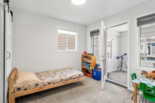 192 Carrington Crescent Nw, Calgary, AB - Indoor Photo Showing Bedroom