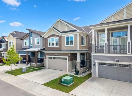 192 Carrington Crescent Nw, Calgary, AB - Outdoor With Facade