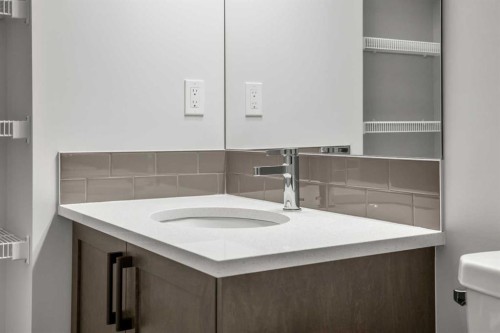 209 Bridgeport Gate North, Chestermere, AB - Indoor Photo Showing Bathroom