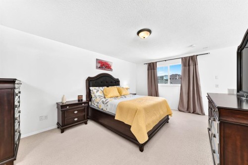 619 Country Village Cape Ne, Calgary, AB - Indoor Photo Showing Bedroom